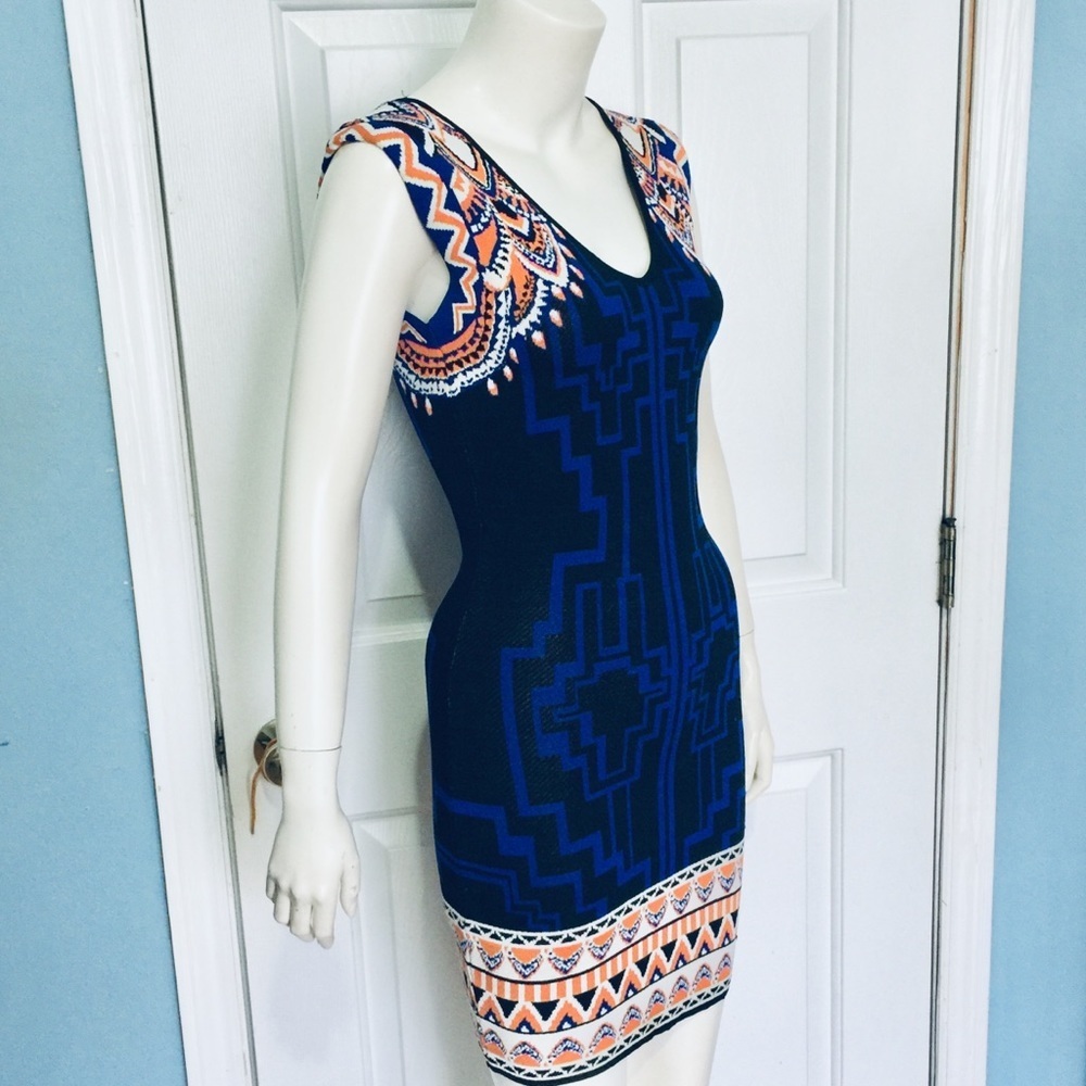 JEALOUS TOMATO | Bodycon Sweater Dress V-Neck S - Picture 5 of 8
